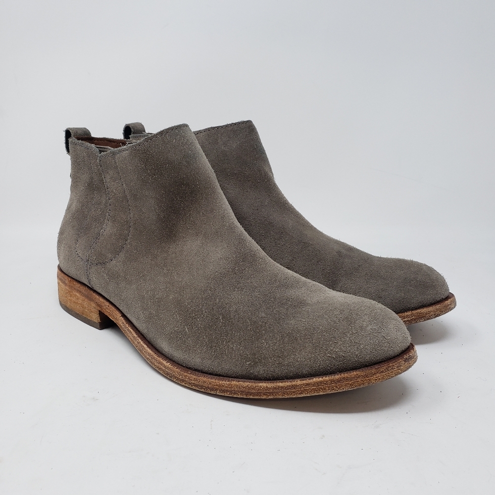 Kork-Ease Women's Tan Suede Ankle Booties